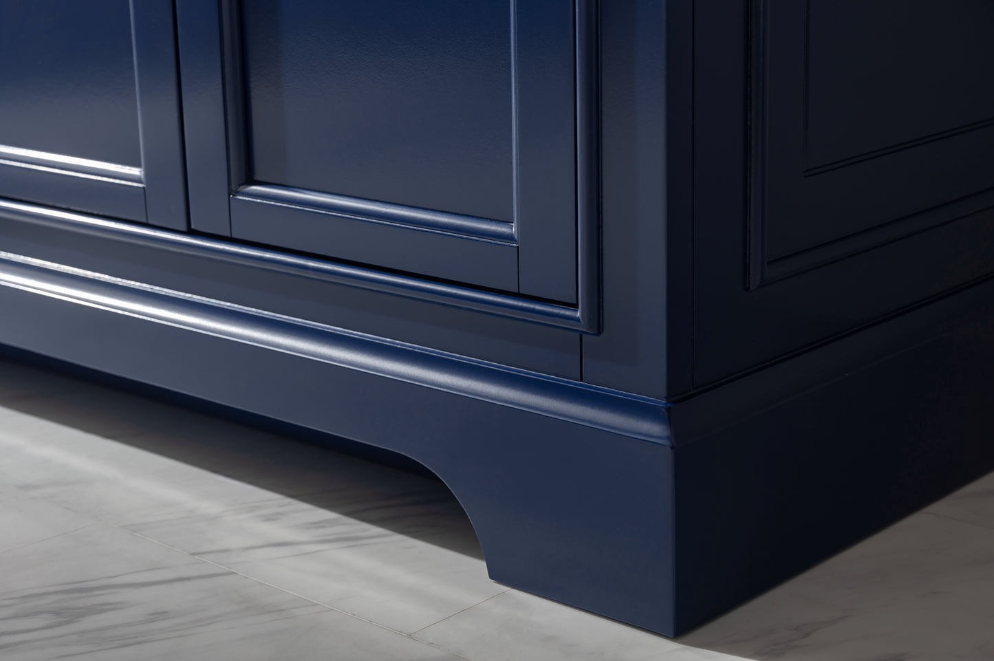 Milano 72" Double Vanity in Blue