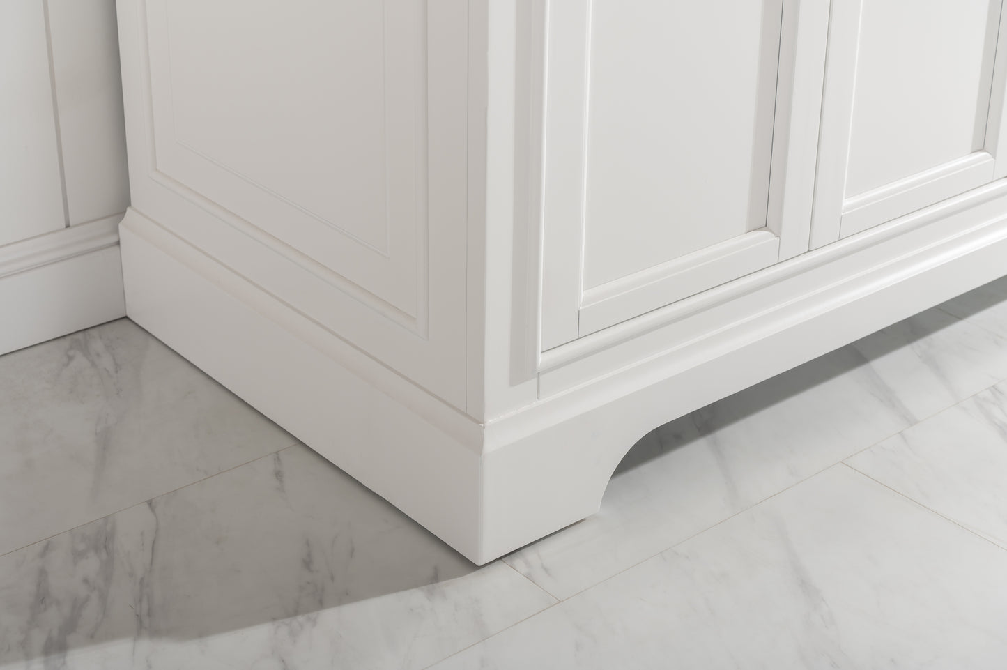 Milano 72" Double Vanity in White