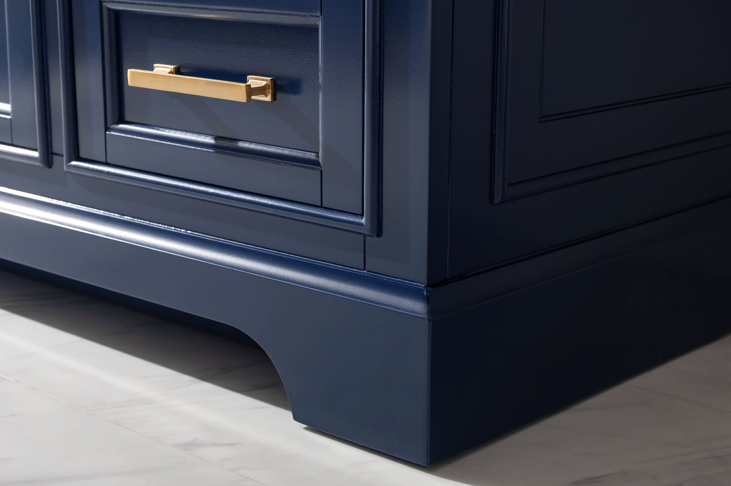Milano 84" Double Vanity in Blue