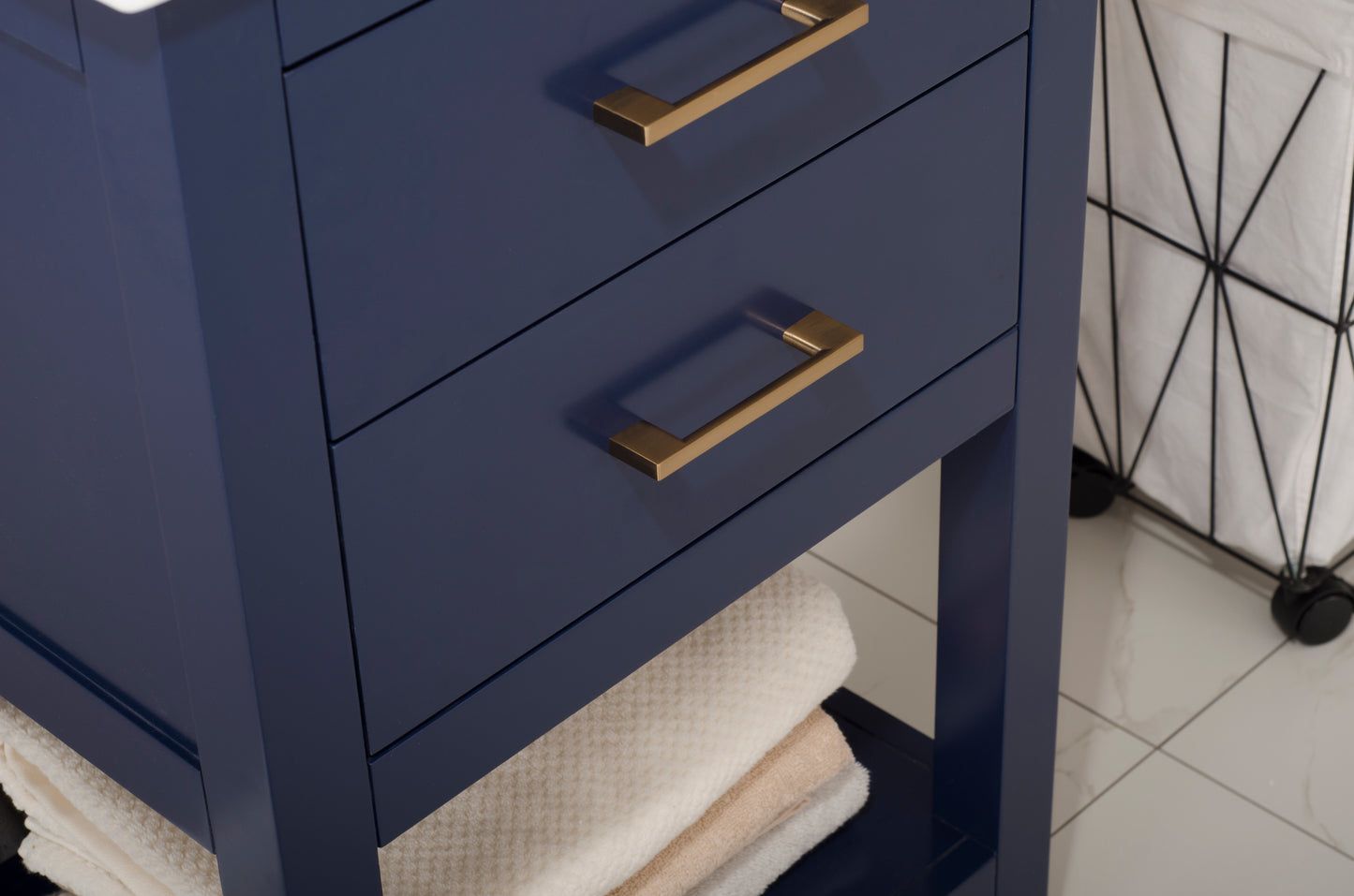 Cara 20" Single Sink Vanity In Blue