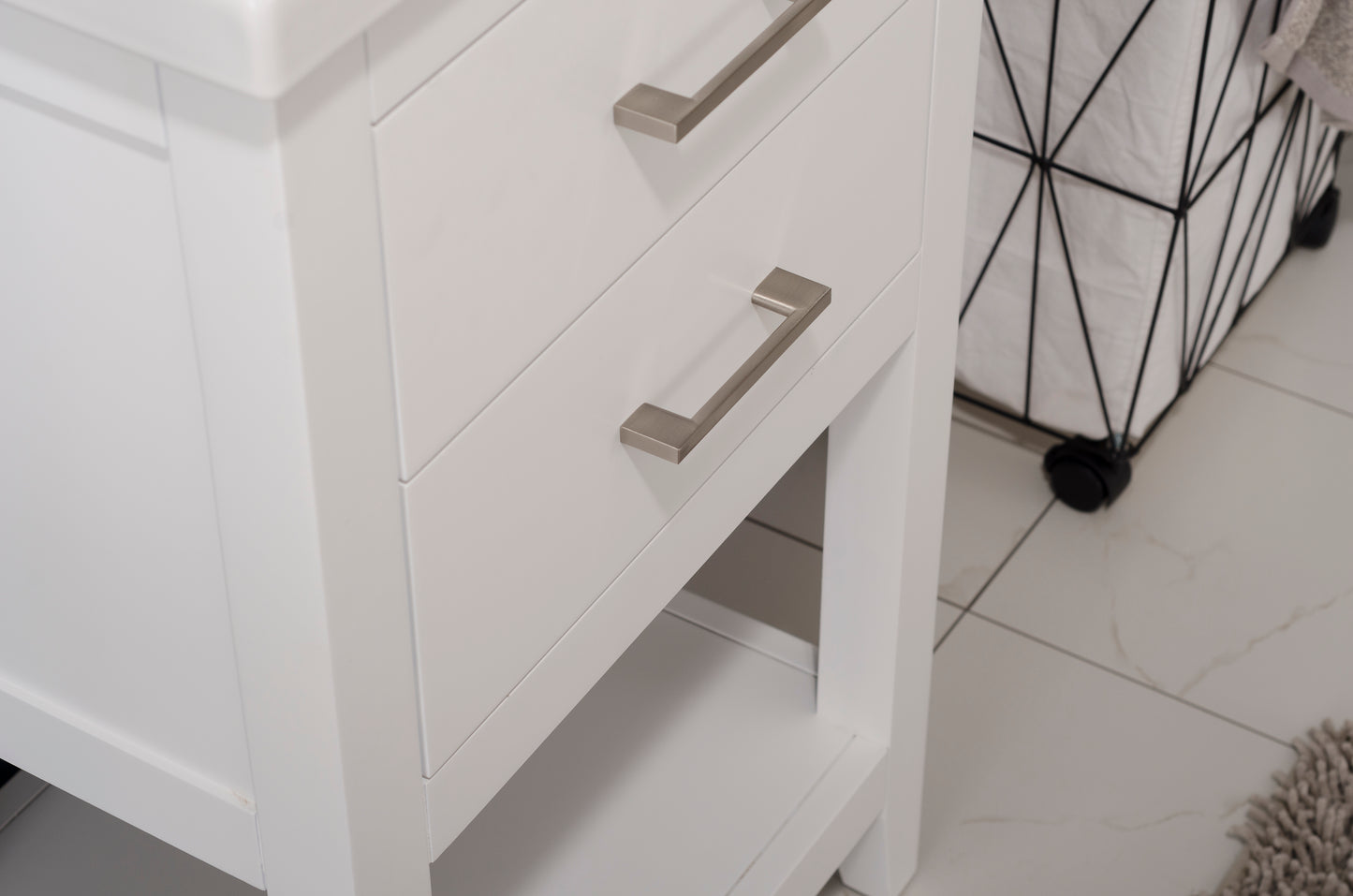 Cara 20" Single Sink Vanity In White