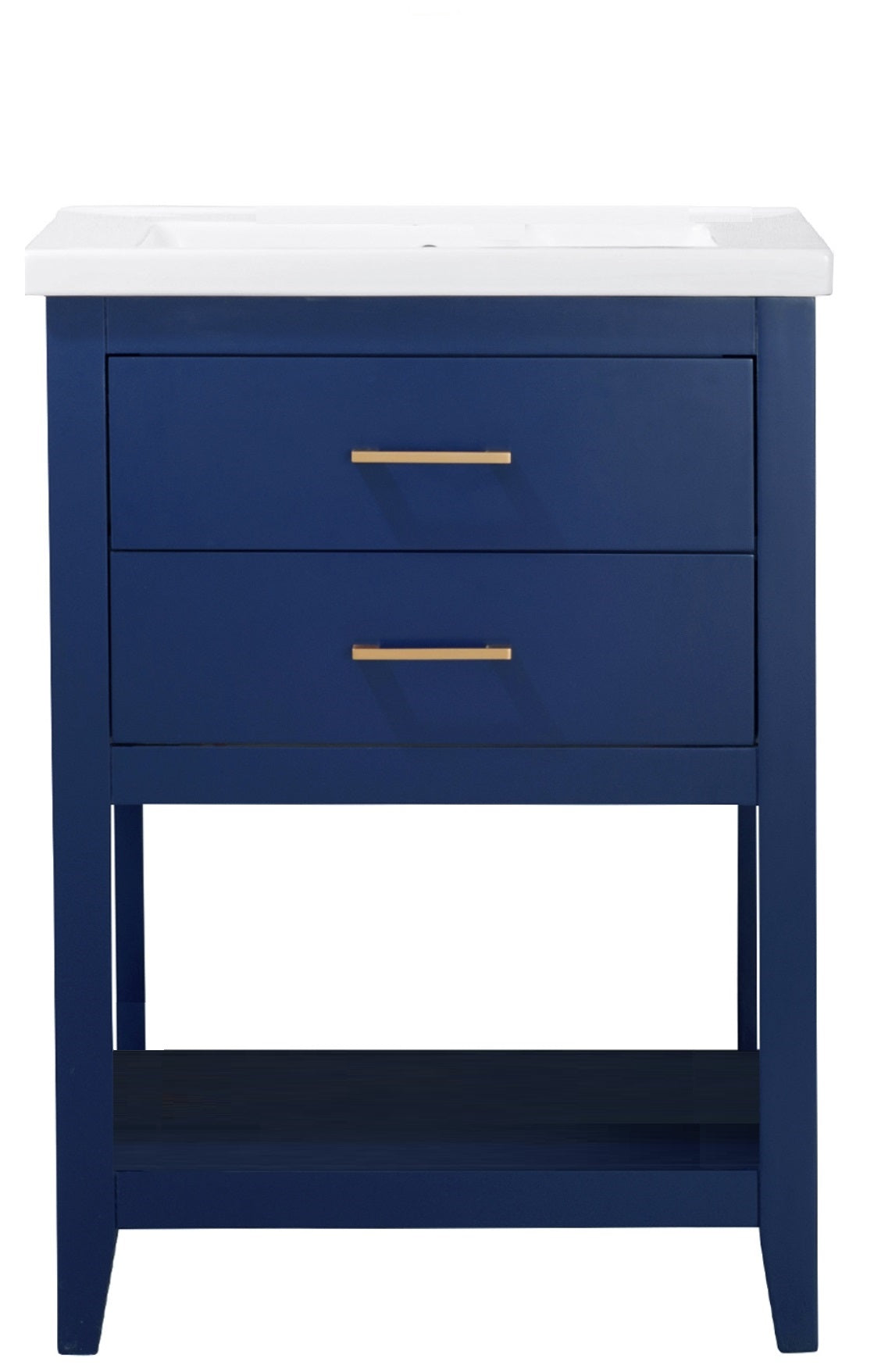 Cara 24" Single Sink Vanity In Blue