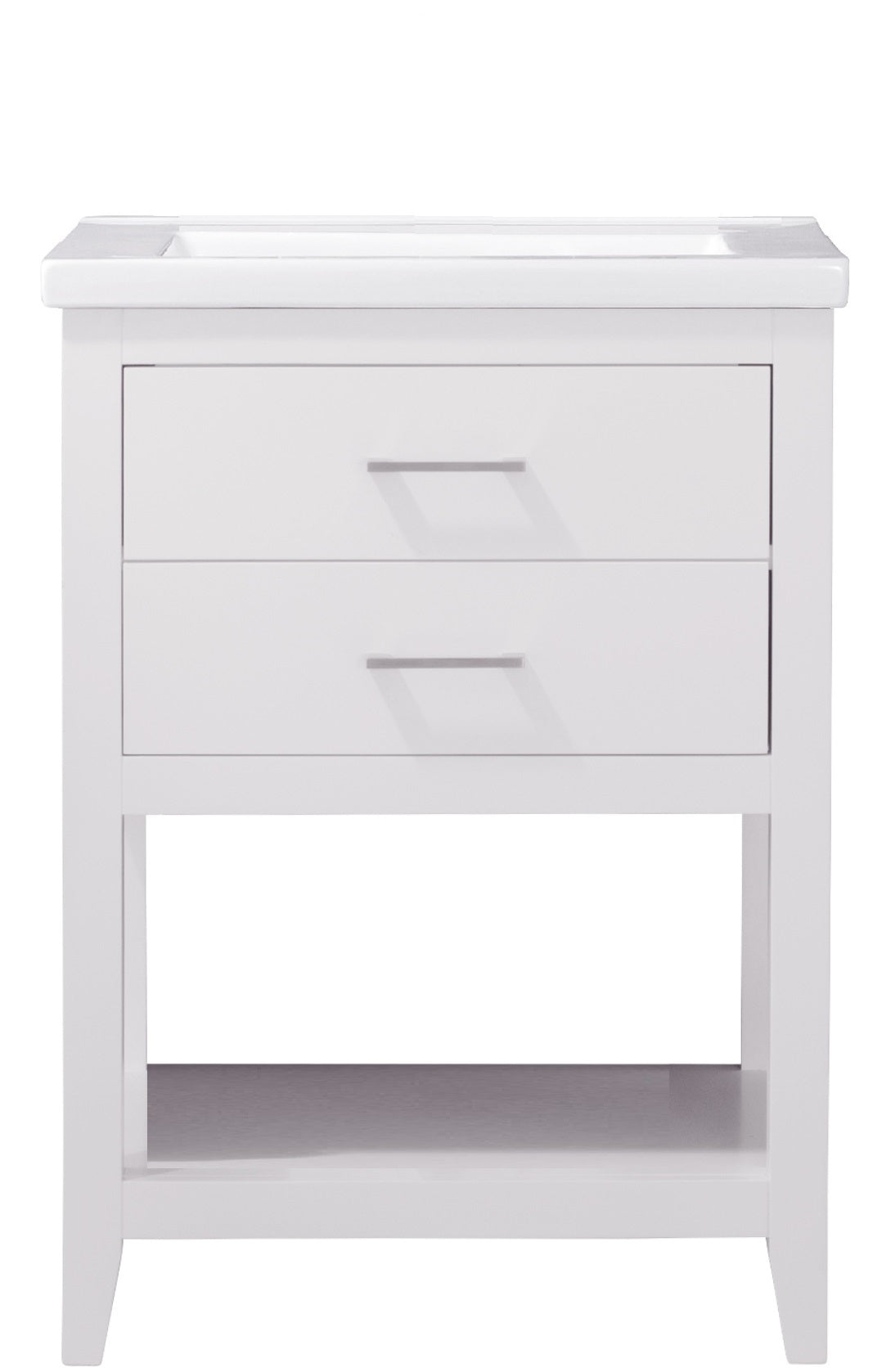 Cara 24" Single Sink Vanity In White