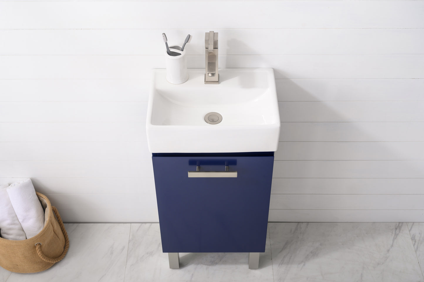 Stella 16.5" Single Sink Vanity In Blue