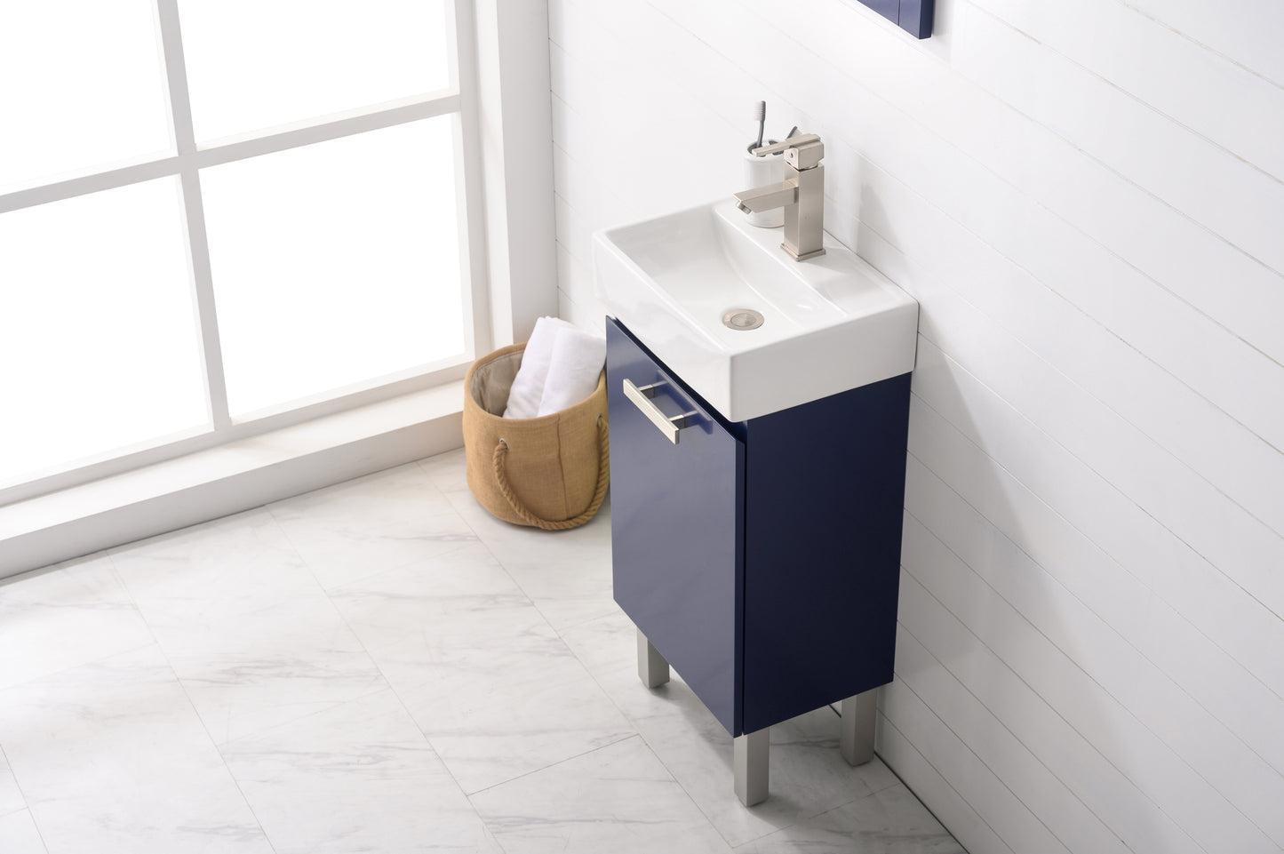 Stella 16.5" Single Sink Vanity In Blue