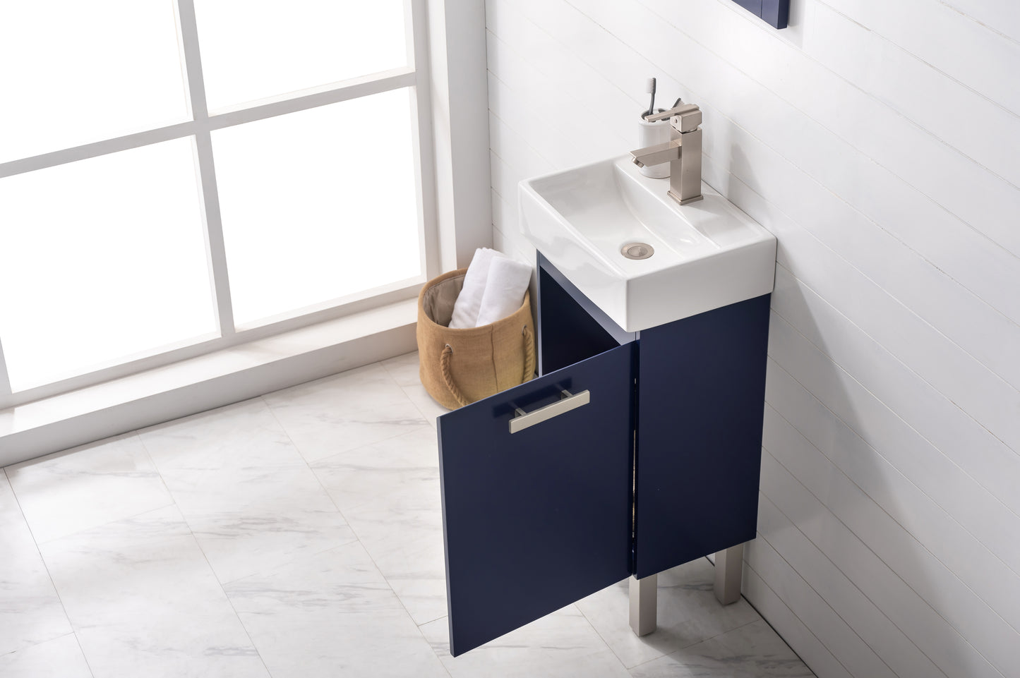 Stella 16.5" Single Sink Vanity In Blue