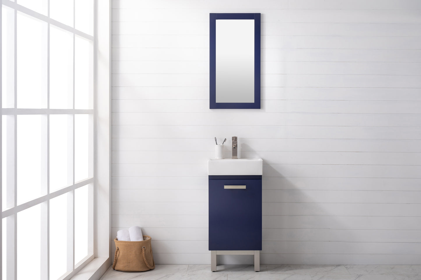 Stella 16.5" Single Sink Vanity In Blue