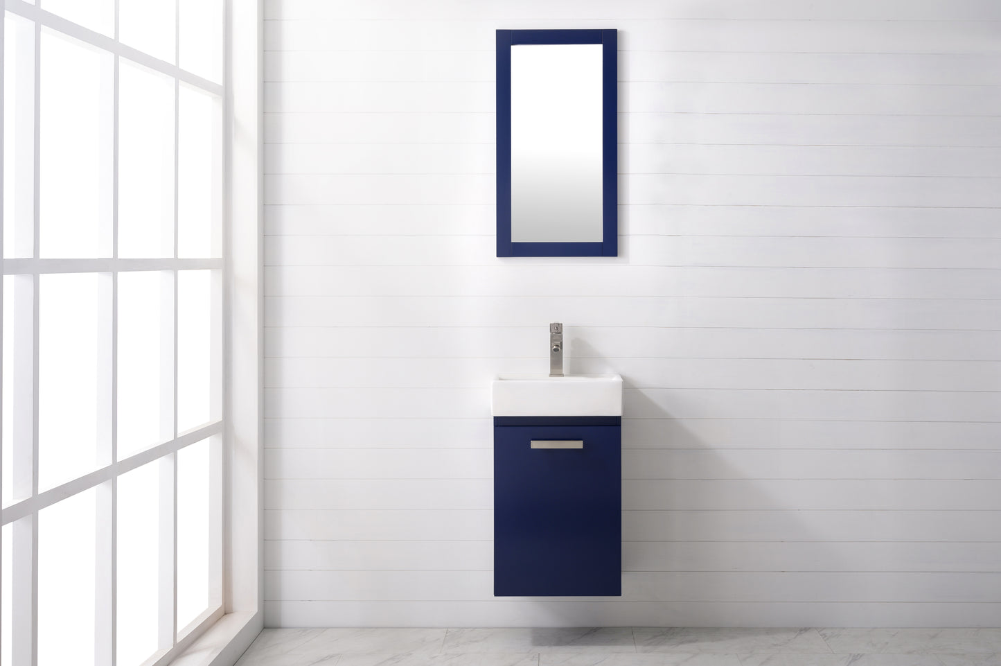 Stella 16.5" Single Sink Vanity In Blue