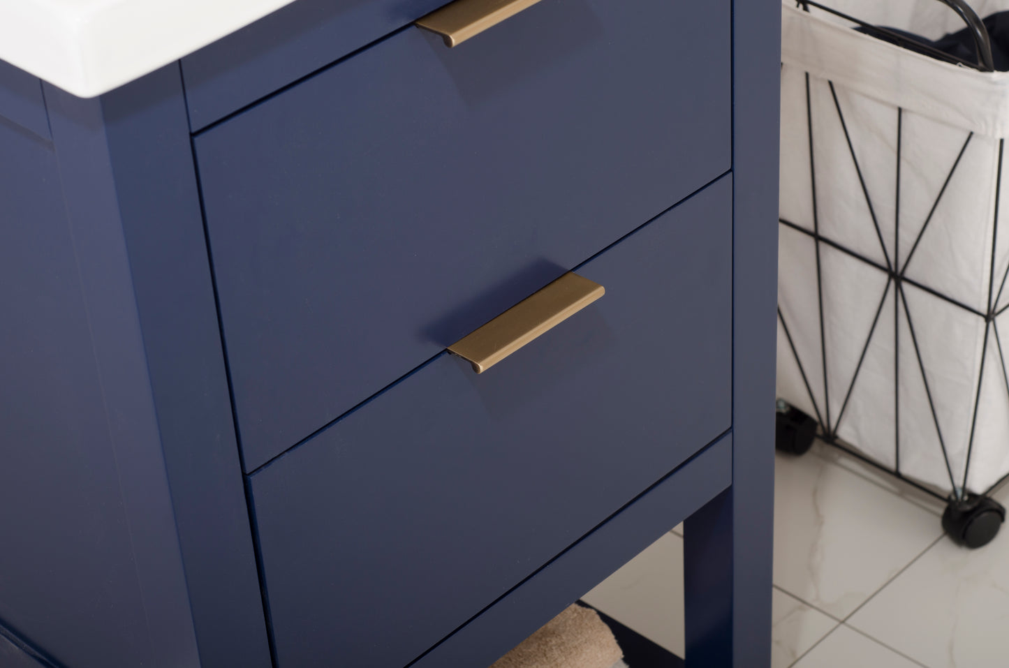 Klein 20" Single Sink Vanity In Blue