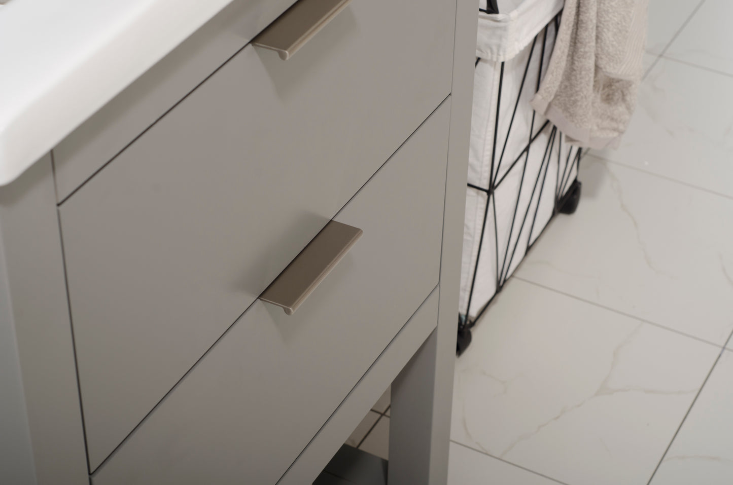 Klein 24" Single Sink Vanity In Gray