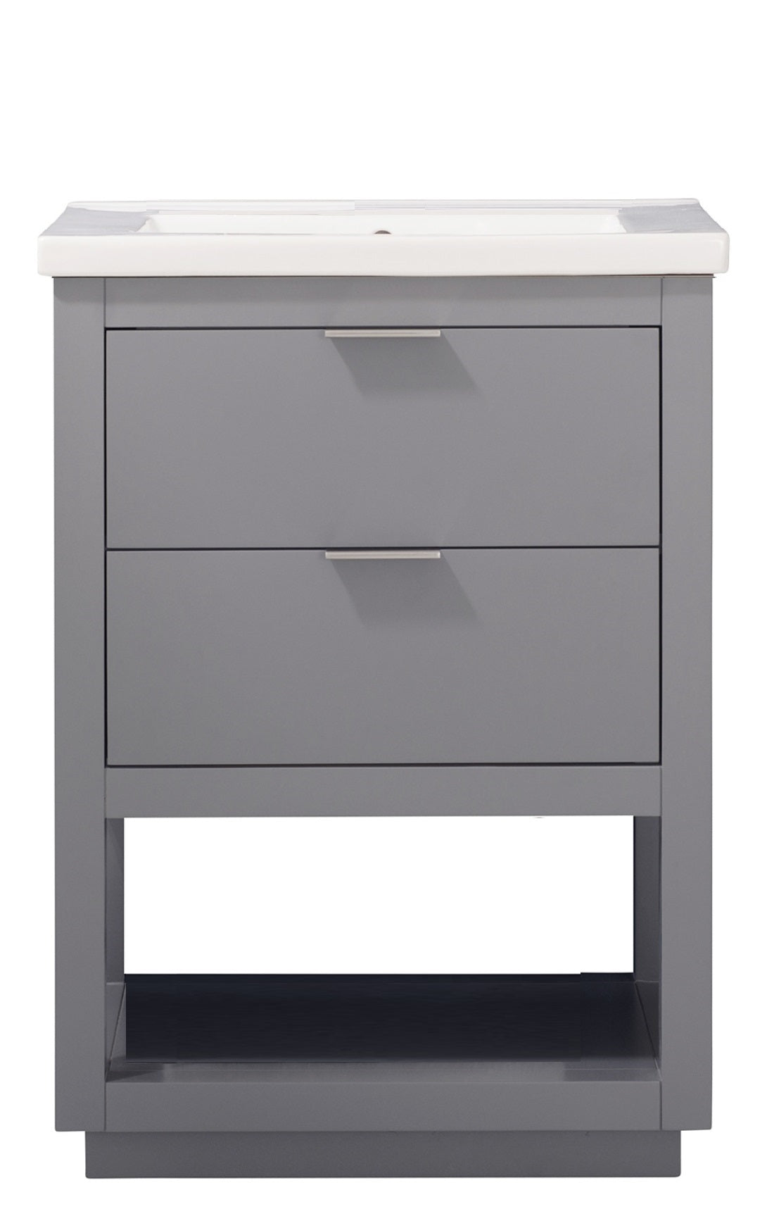 Klein 24" Single Sink Vanity In Gray