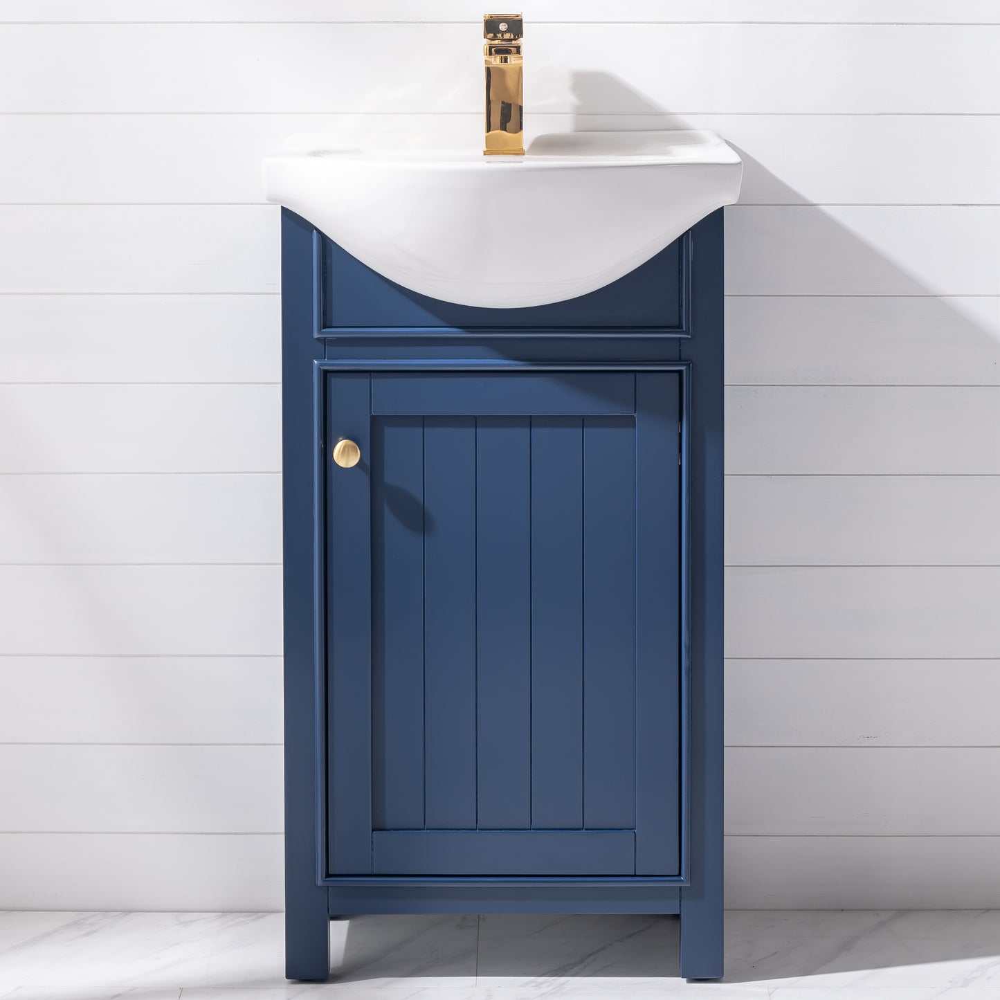 Marian 20" Single Sink Vanity In Blue