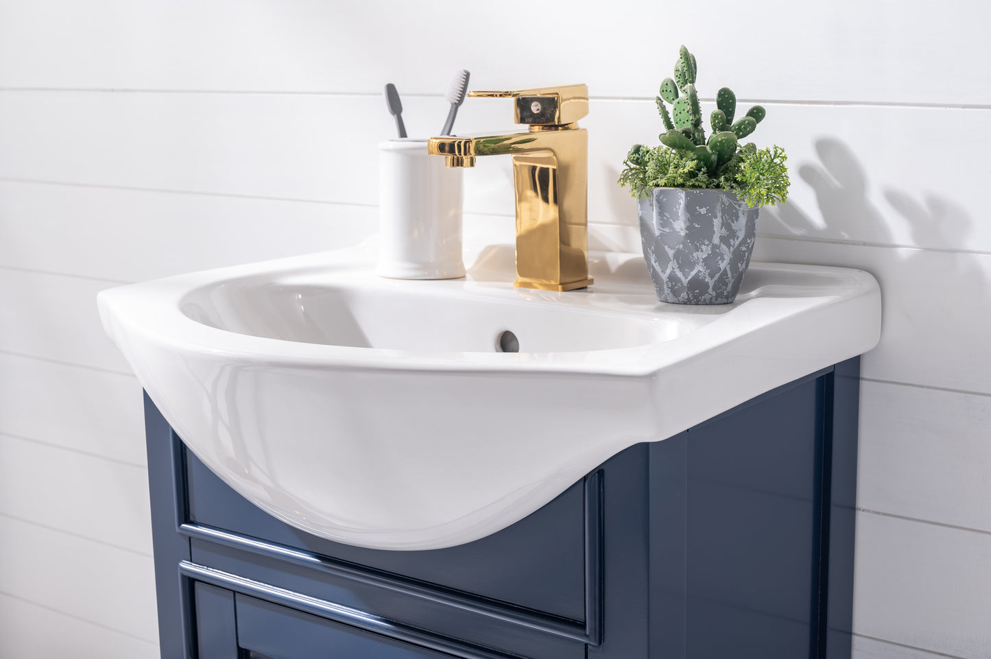 Marian 20" Single Sink Vanity In Blue