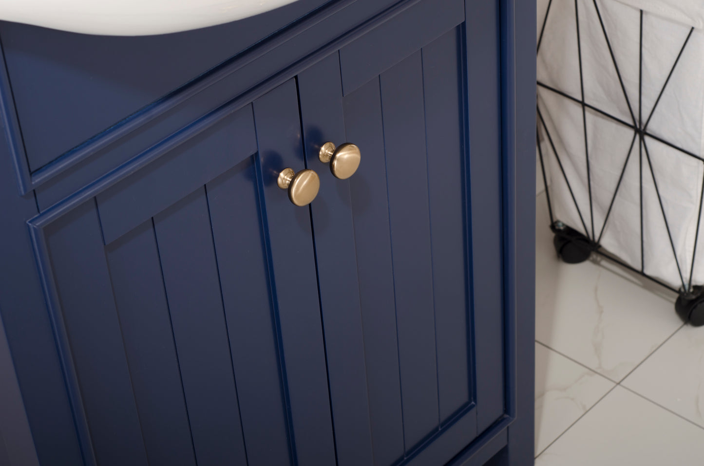 Marian 24" Single Sink Vanity In Blue