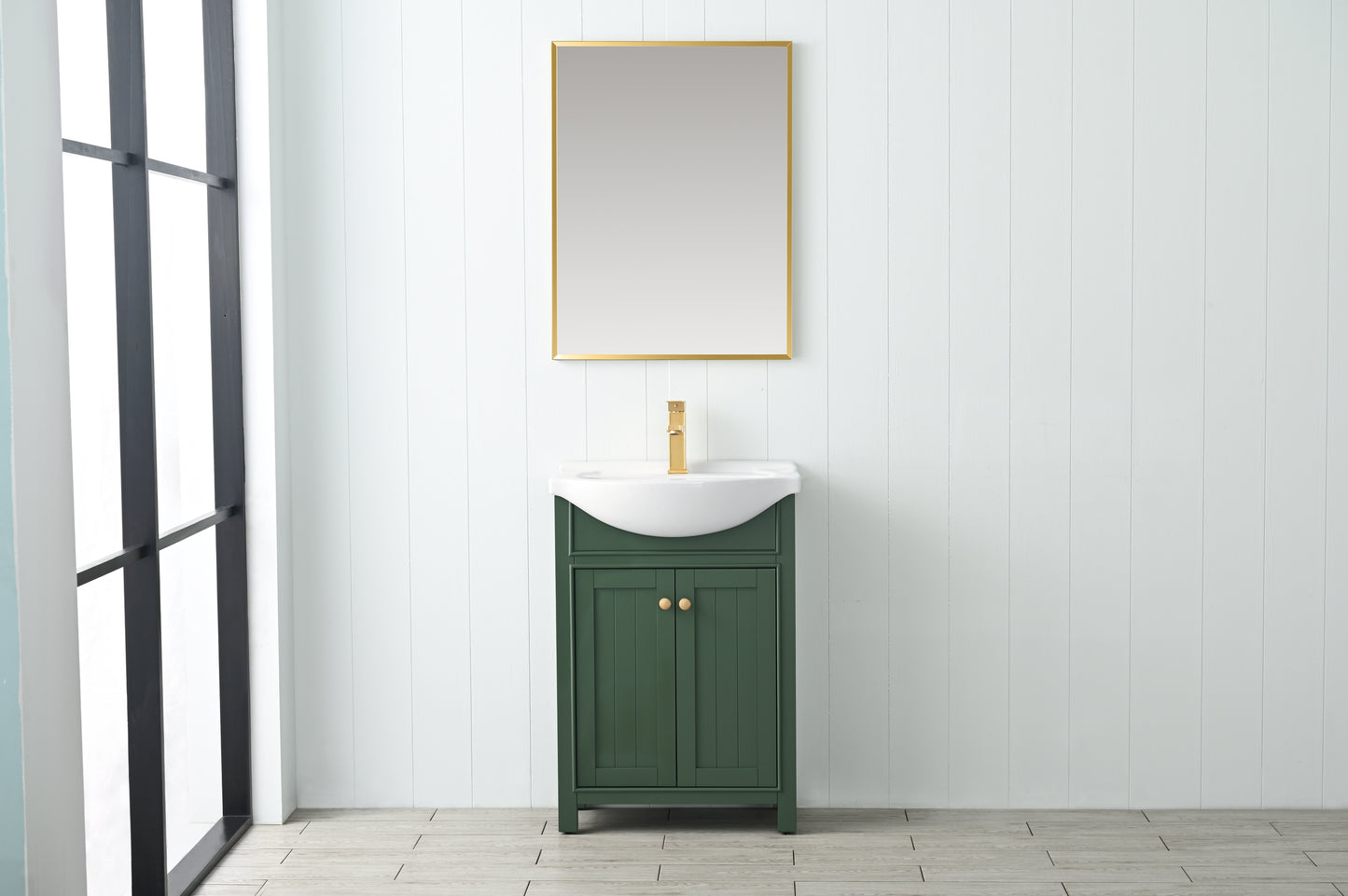 Marian 24" Single Sink Vanity In Green