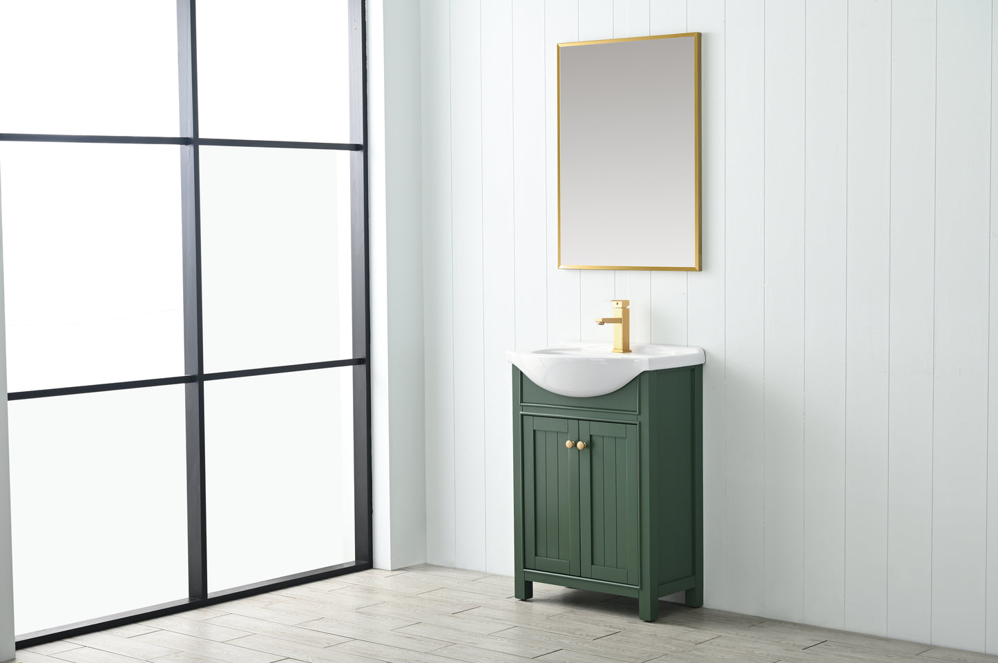 Marian 24" Single Sink Vanity In Green