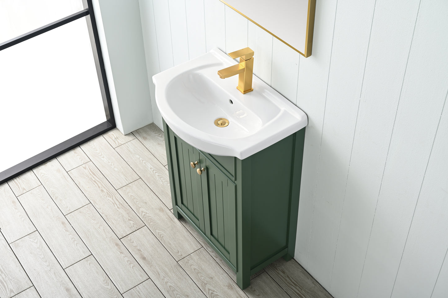 Marian 24" Single Sink Vanity In Green