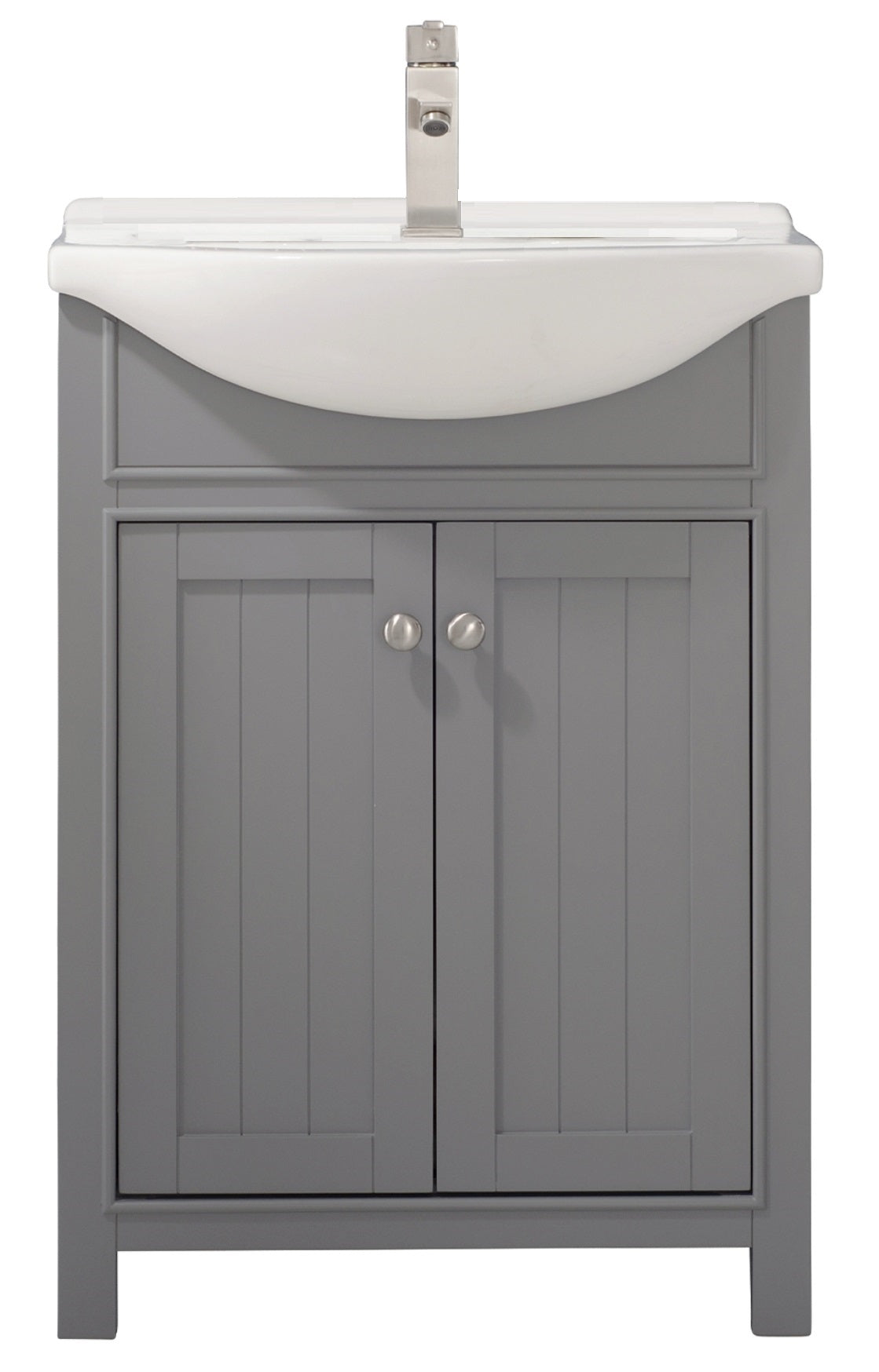 Marian 24" Single Sink Vanity In Gray