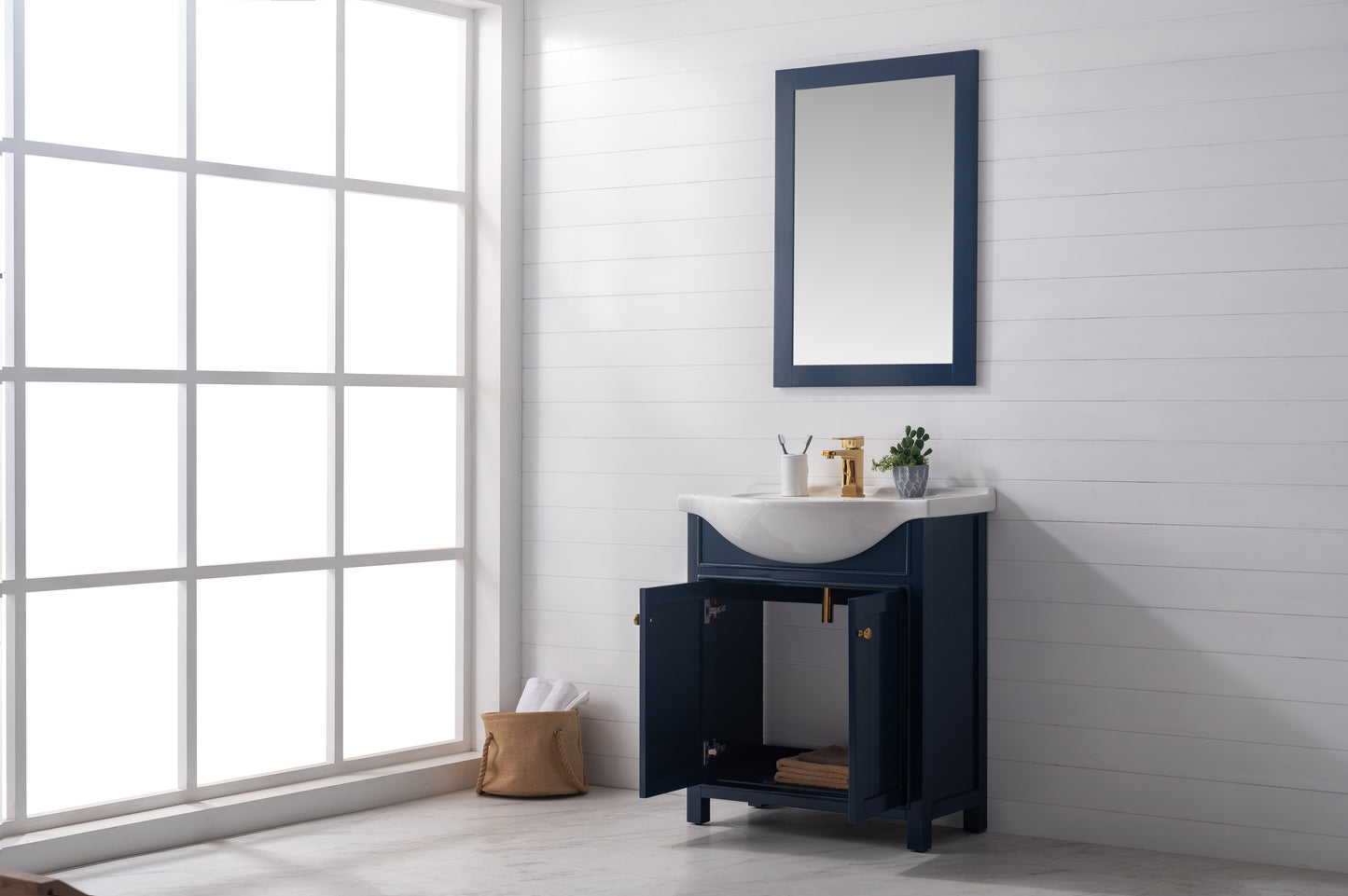 Marian 30" Single Sink Vanity In Blue