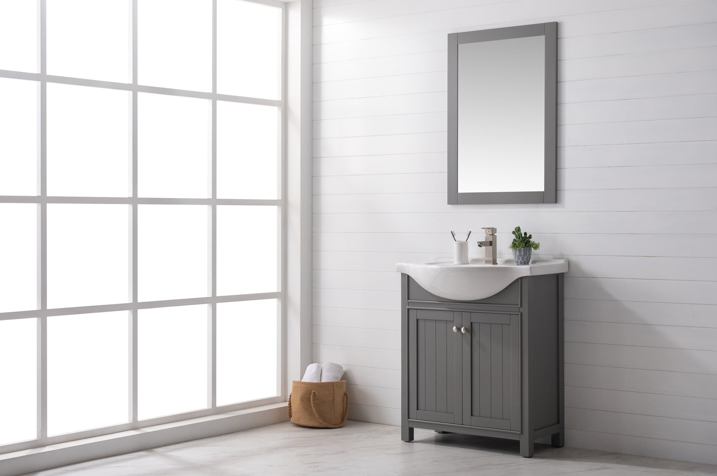 Marian 30" Single Sink Vanity In Gray