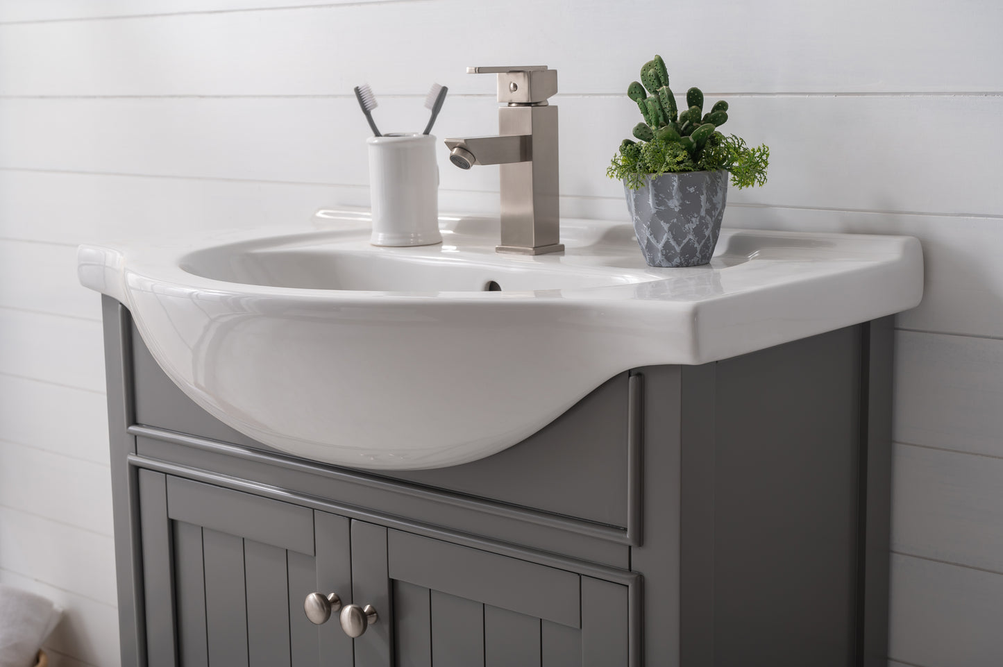 Marian 30" Single Sink Vanity In Gray