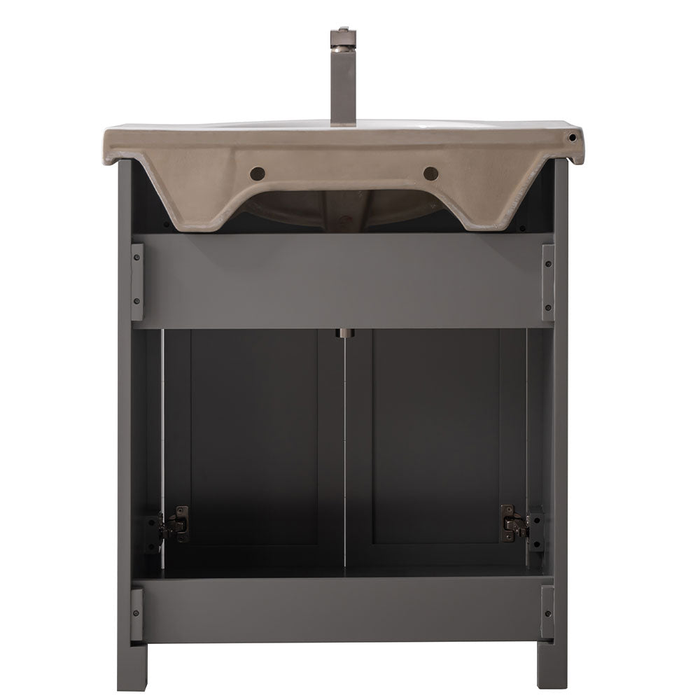 Marian 30" Single Sink Vanity In Gray