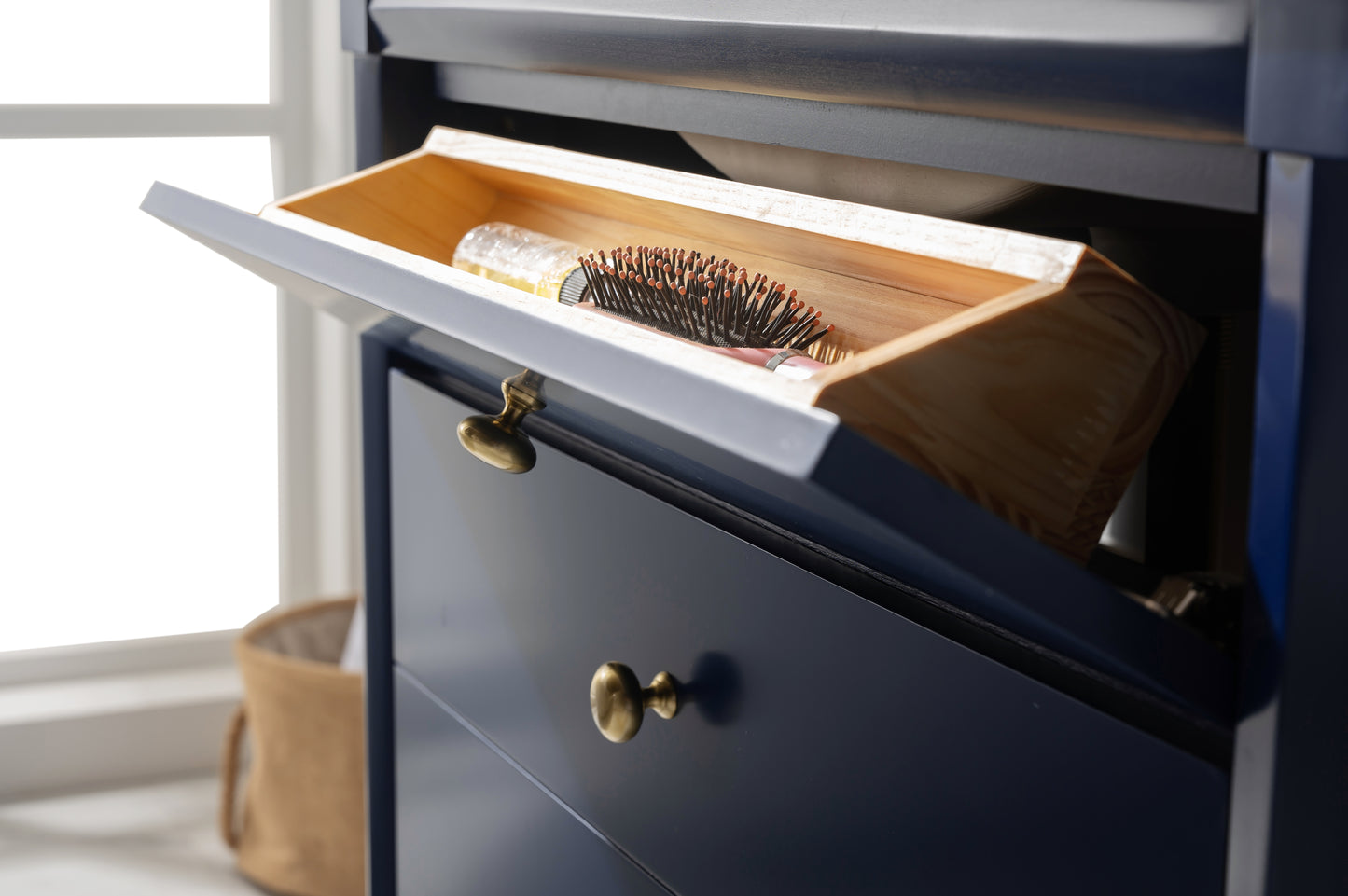 Logan 30" Single Sink Vanity In Blue