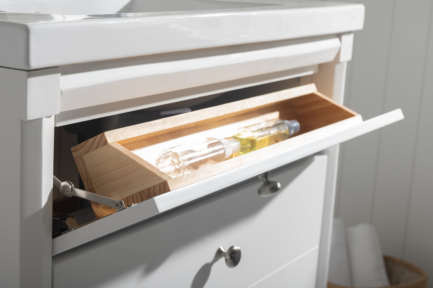 Logan 30" Single Sink Vanity In White
