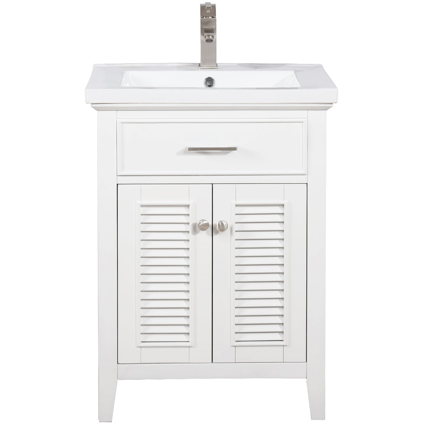 Cameron 24" Single Sink Vanity In White