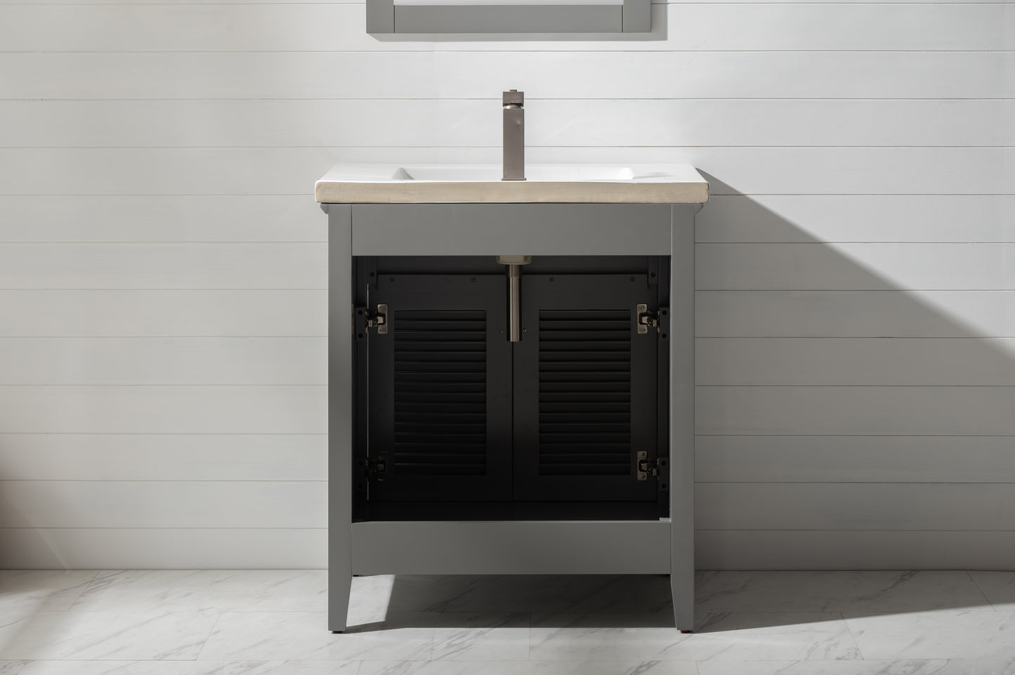 Cameron 30" Single Sink Vanity In Gray