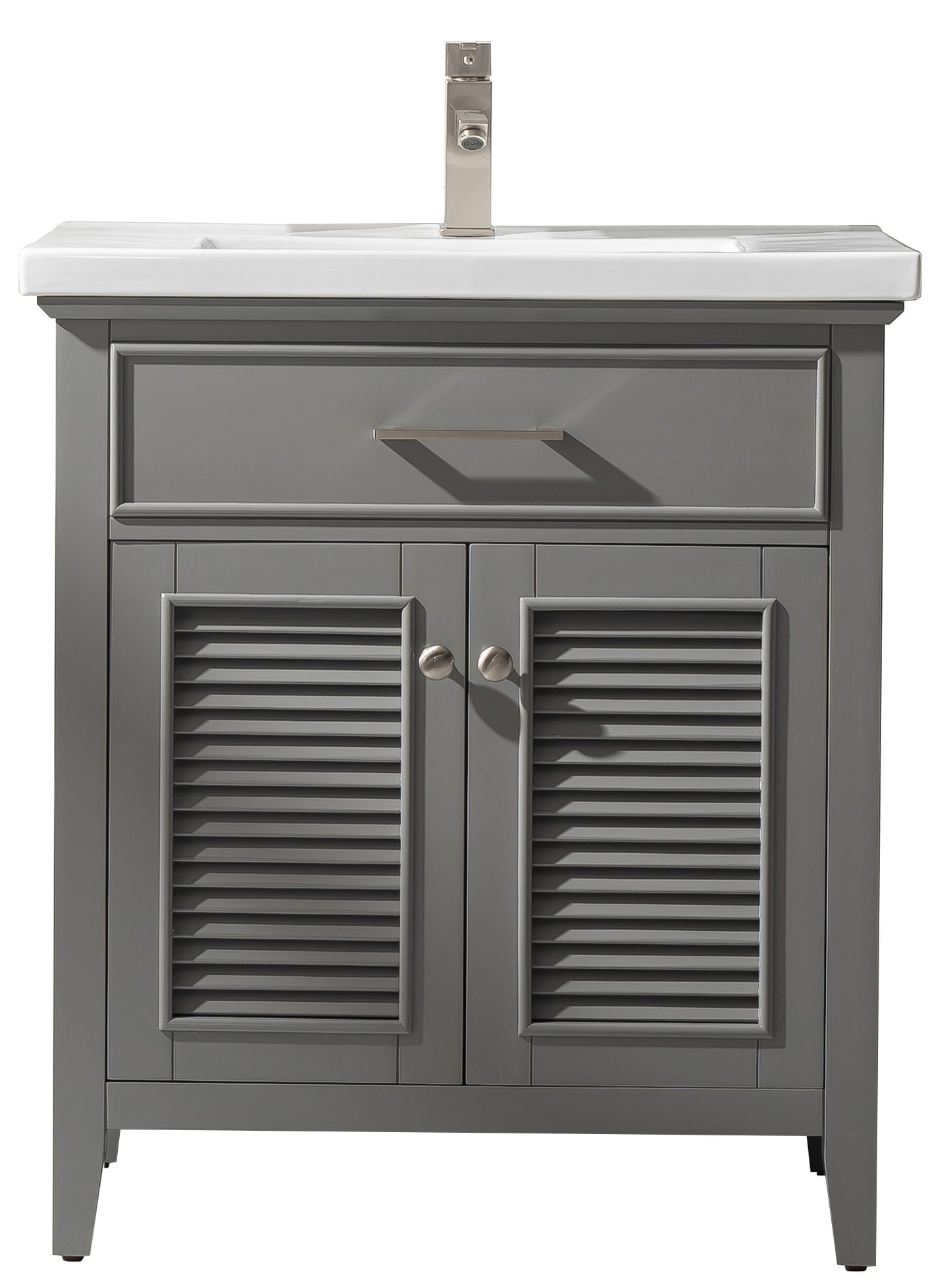 Cameron 30" Single Sink Vanity In Gray