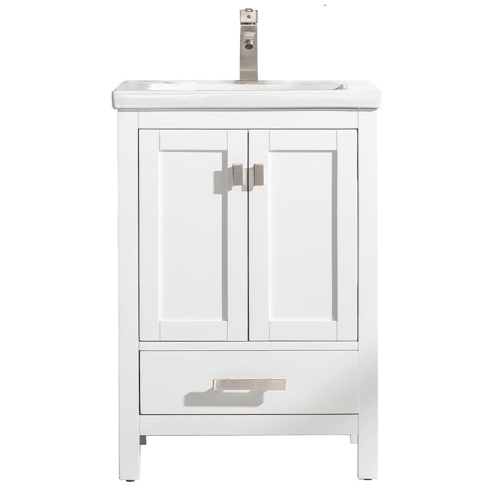 Valentino 24" Single Vanity in White
