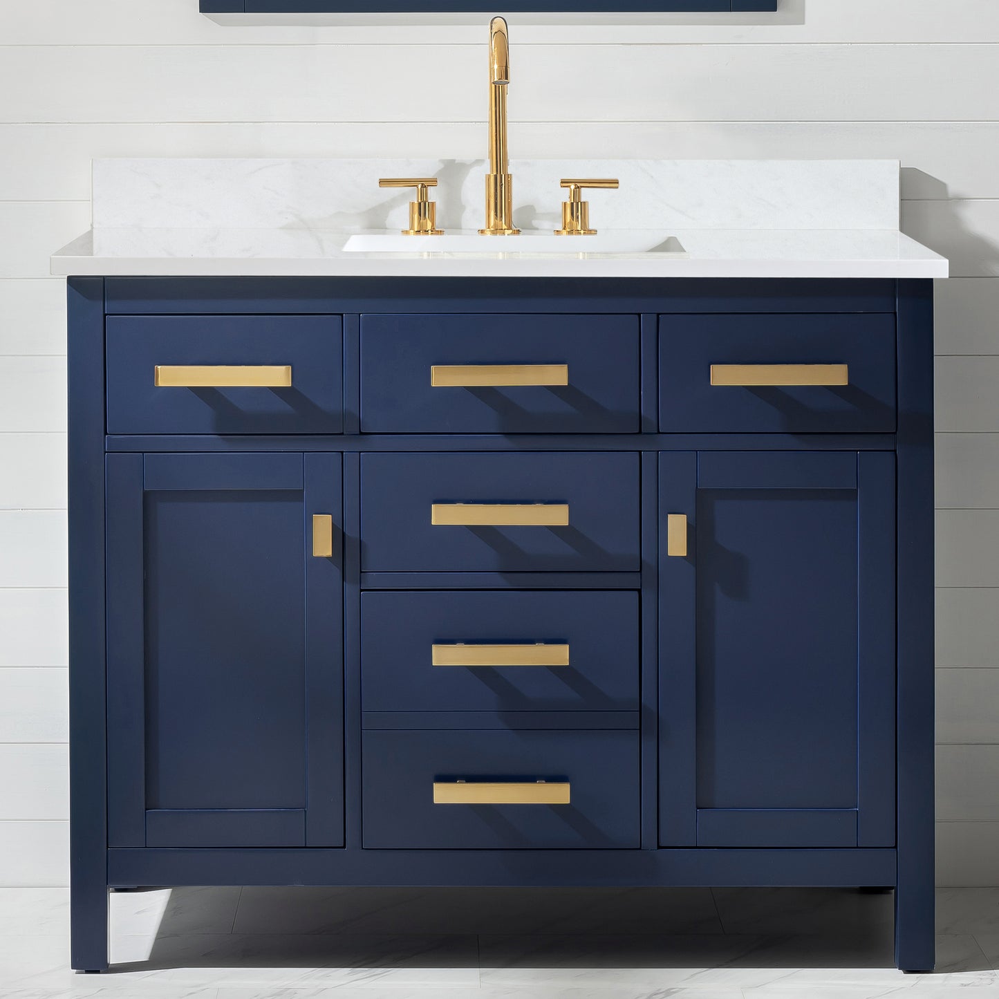 Valentino 42" Single Vanity in Blue
