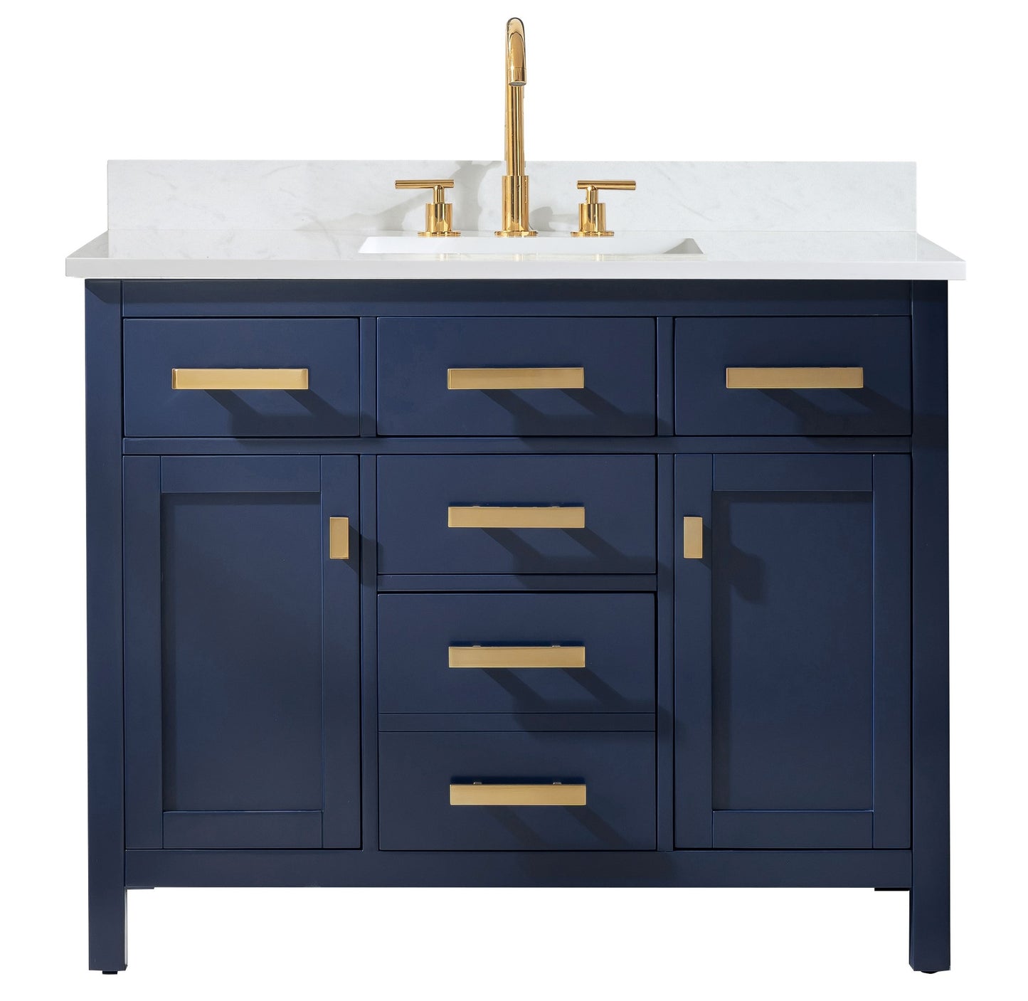 Valentino 42" Single Vanity in Blue