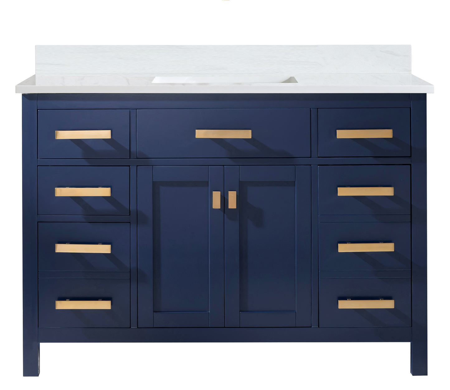 Valentino 48" Single Vanity in Blue
