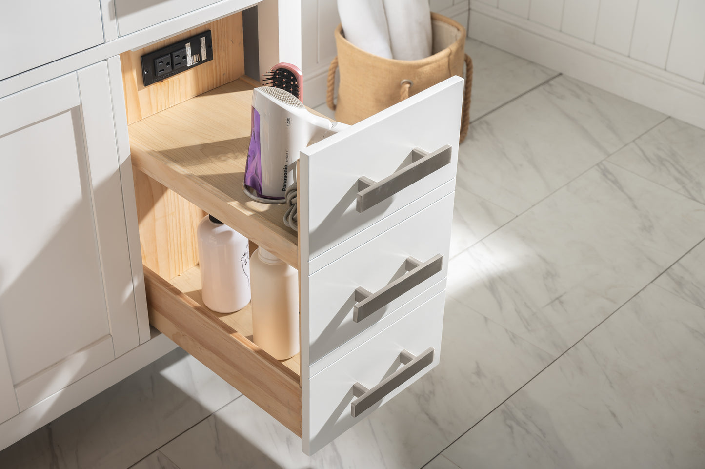 Valentino 48" Single Vanity in White