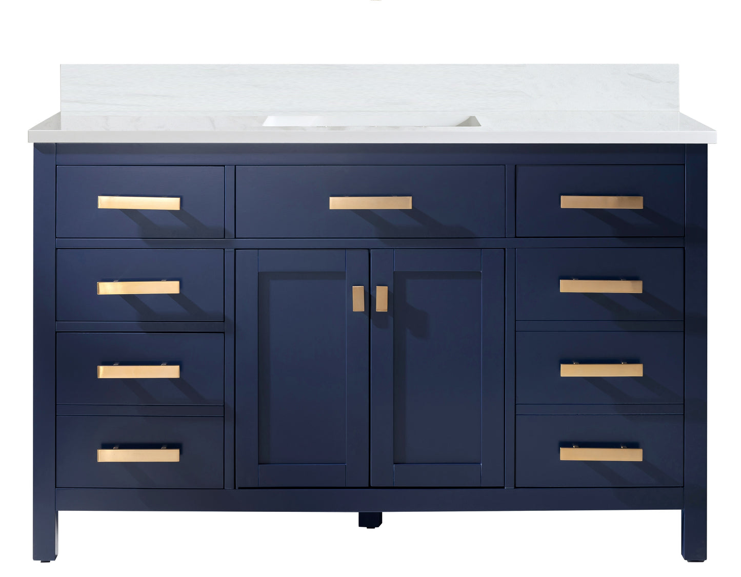 Valentino 54" Single Vanity in Blue
