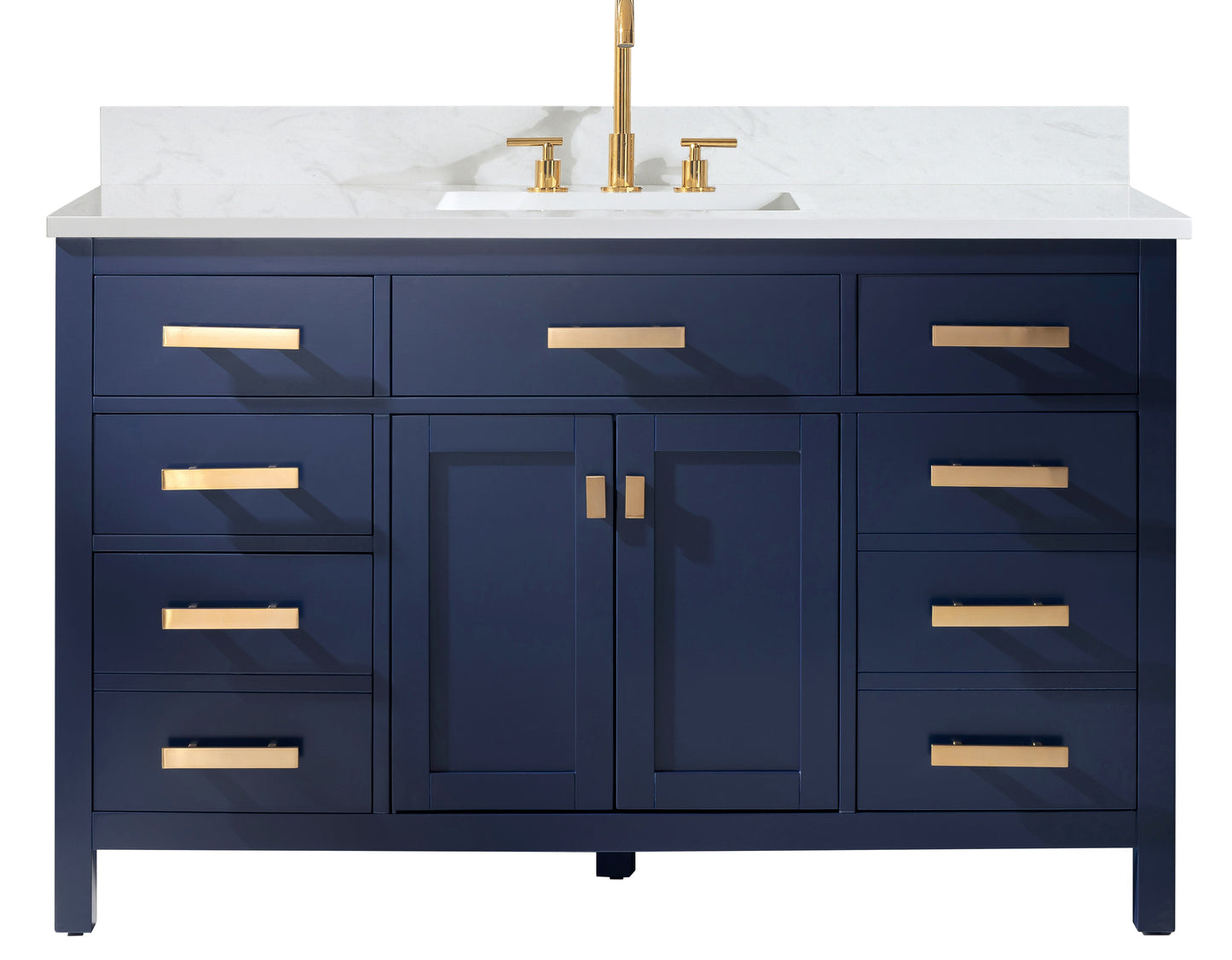 Valentino 54" Single Vanity in Blue
