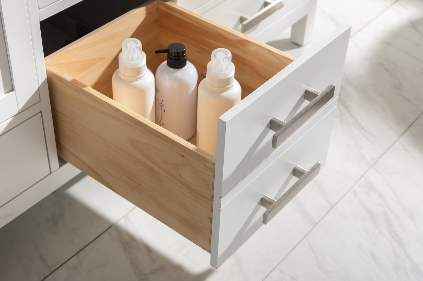 Valentino 60" Double Vanity in White