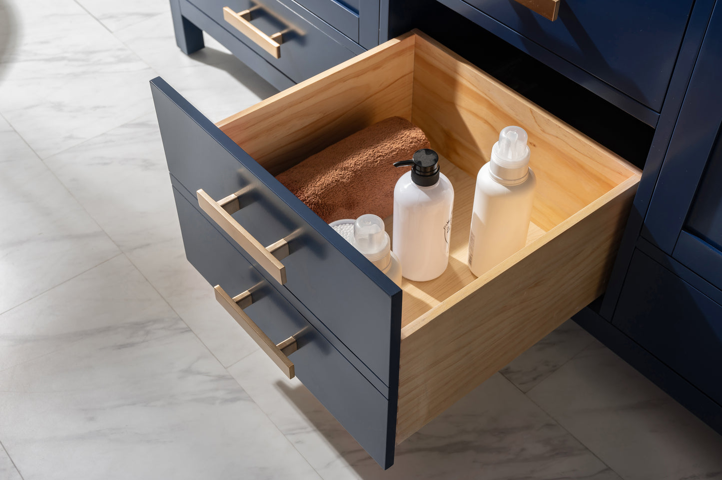 Valentino 72" Double Vanity in Blue