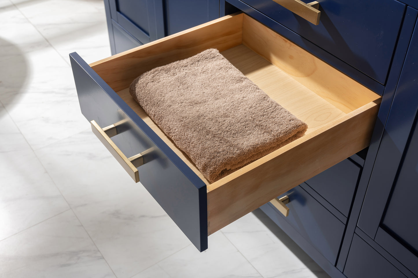 Valentino 72" Double Vanity in Blue