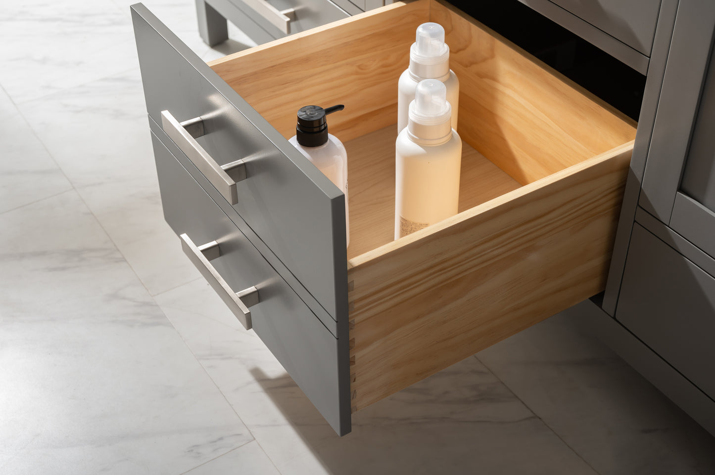 Valentino 72" Double Vanity in Gray