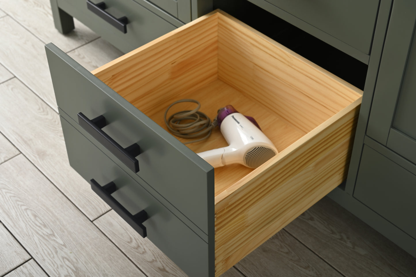 Valentino 72" Single Vanity in Verdant Green