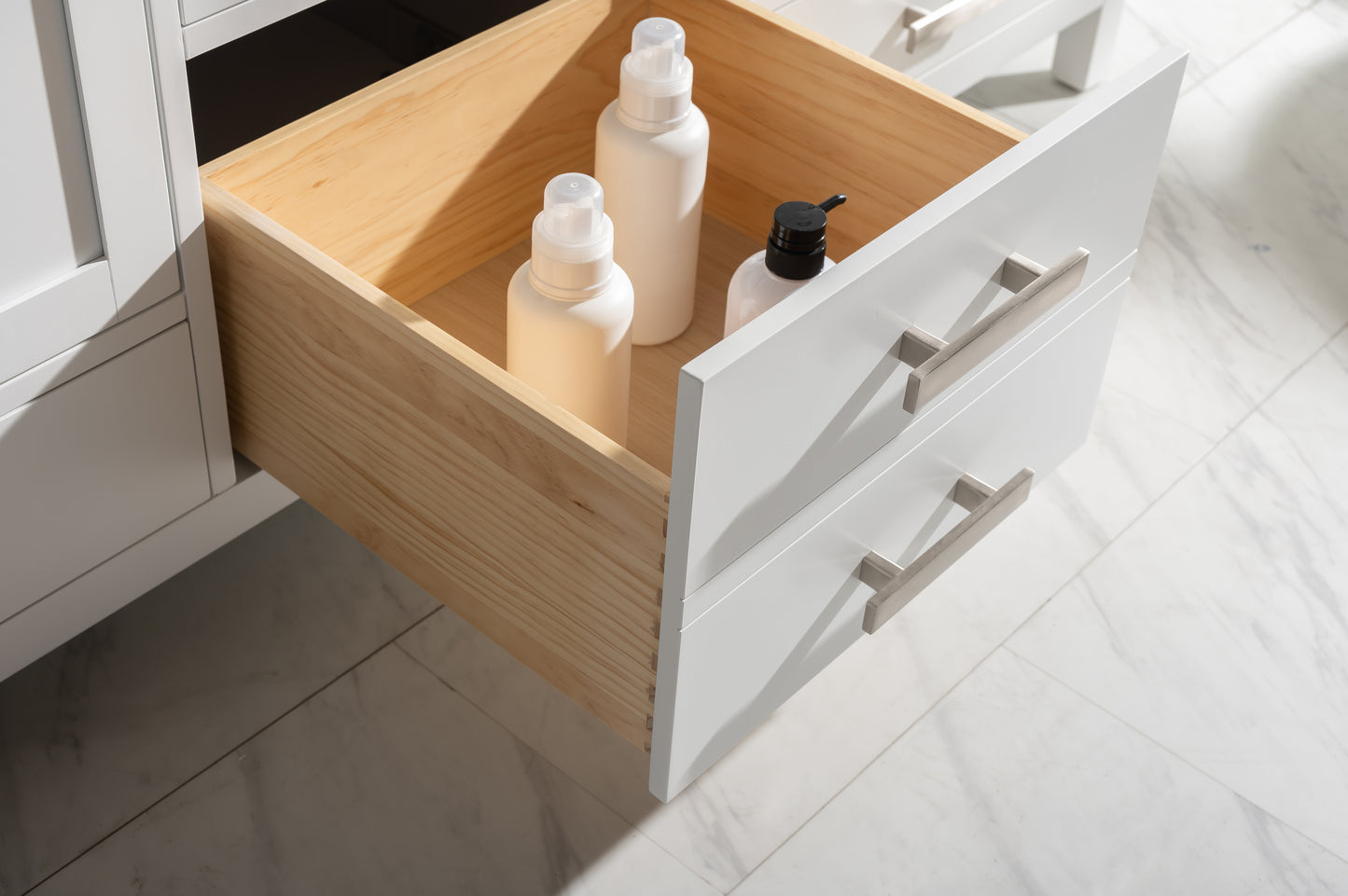 Valentino 72" Double Vanity in White