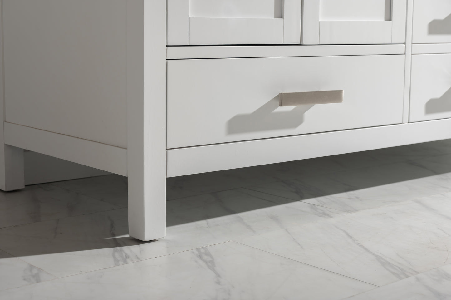 Valentino 72" Double Vanity in White