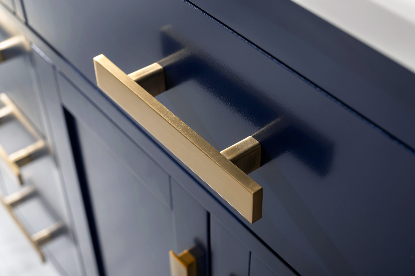 Valentino 84" Double Vanity in Blue