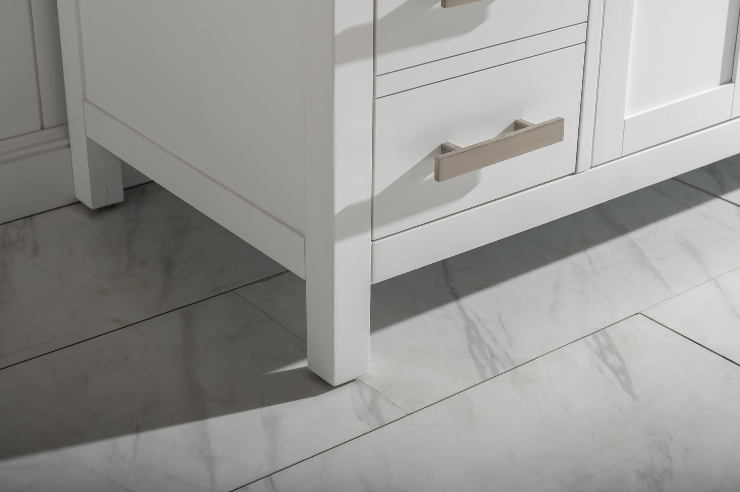 Valentino 84" Double Vanity in White