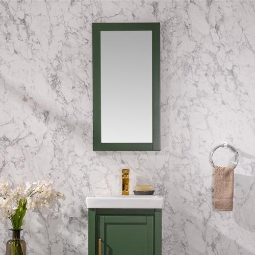 16" VOGUE GREEN MIRROR