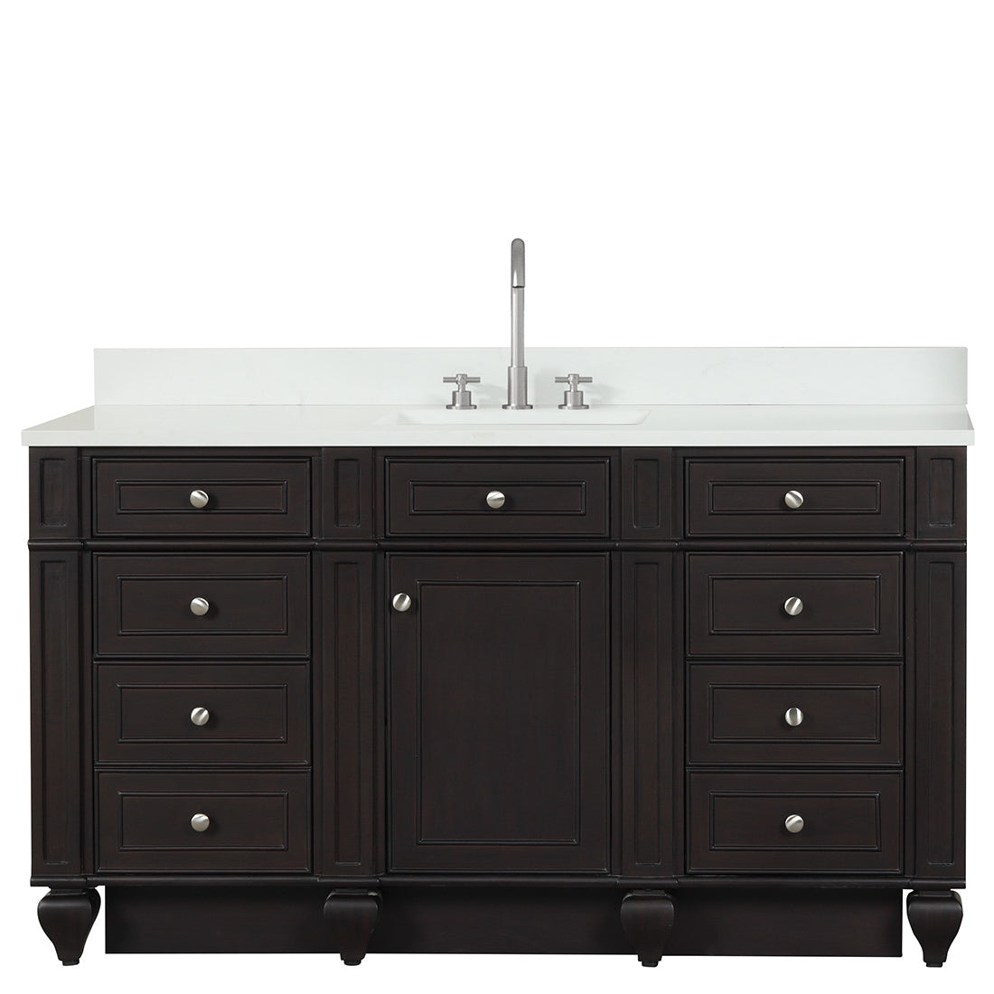 Winston 60" Single Vanity in Espresso