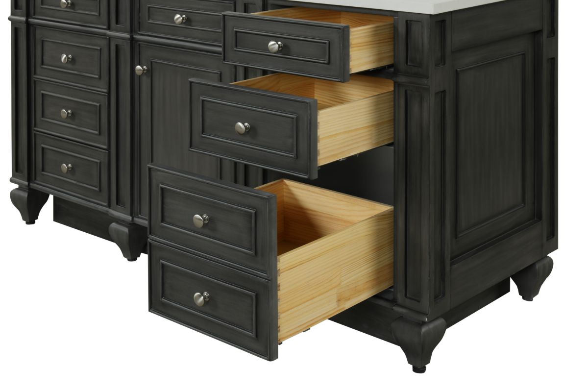 Winston 60" Single Vanity in Gray